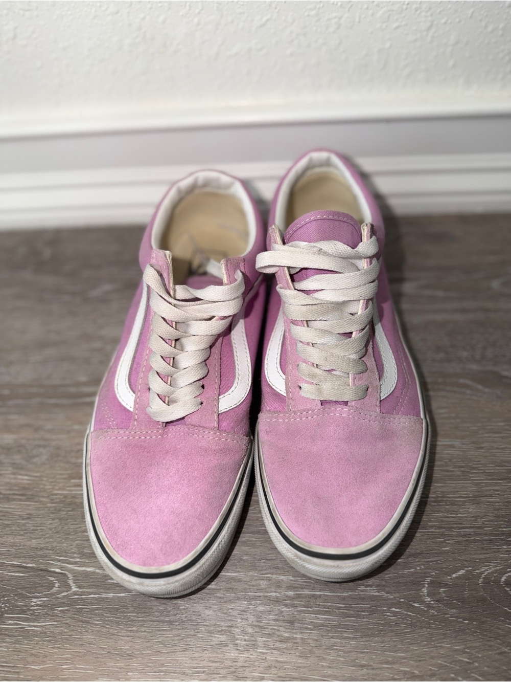 Vans Pink Suede & Canvas Women's Sneakers